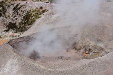 El Tatio Gayzer Atacama Çölü Güney Amerika. Yüksek kalite fotoğraf