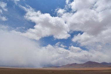 atacama desert views background contrast chile South America. High quality photo