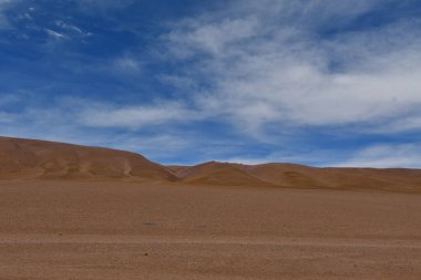 atacama desert views background contrast chile South America. High quality photo