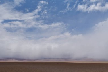 atacama desert views background contrast chile South America. High quality photo