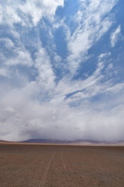 atacama desert views background contrast chile South America. High quality photo