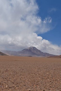 atacama desert views background contrast chile South America. High quality photo