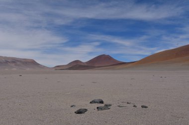 atacama desert views background contrast chile South America. High quality photo