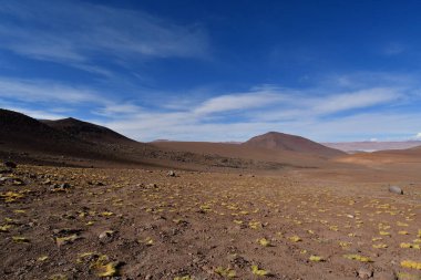 atacama desert views background contrast chile South America. High quality photo