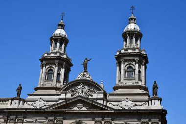 Streets of Santiago de Chile South America. High quality photo