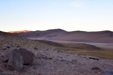 Toco Mountain Atacama Desert Chile South America. High quality photo