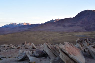 Toco Mountain Atacama Desert Chile South America. High quality photo