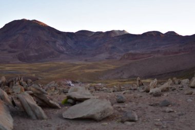 Toco Mountain Atacama Desert Chile South America. High quality photo