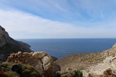 Panorama of kalymnos Greek island Mediterranean. High quality photo