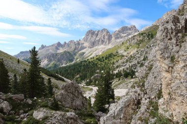dolomites panoramic views climbing outdoor europe. High quality photo
