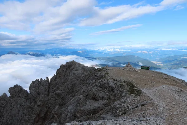 Dolomites Panoramic Views Climbing Outdoor Europe High Quality Photo — Stockfoto