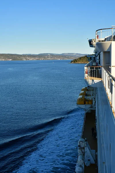 Oslo Fjord Vistas Panorámicas Día Soleado Foto Alta Calidad — Foto de Stock