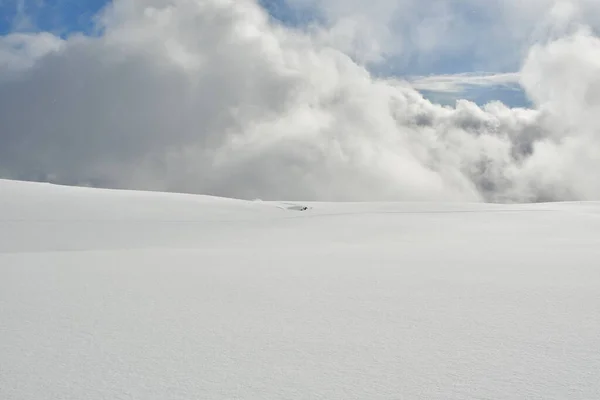 Mraky Sněhu Pozadí Textury Norway Skandinávie Kvalitní Fotografie — Stock fotografie