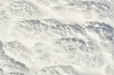 Mt Yotei Snow and Ice Surface from Wind Background Snow Ice. High quality photo clipart