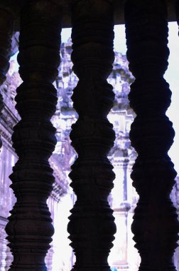 Angkor Wat Tapınağı Kamboçya antik dünya mirası unsesco. Yüksek kalite fotoğraf