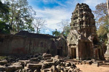 Angkor Wat Tapınağı Kamboçya antik dünya mirası unsesco. Yüksek kalite fotoğraf