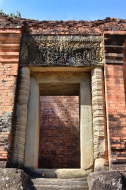 Angkor Wat Tapınağı Kamboçya antik dünya mirası unsesco. Yüksek kalite fotoğraf