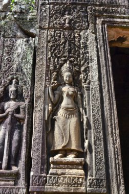 Angkor Wat Tapınağı Kamboçya antik dünya mirası unsesco. Yüksek kalite fotoğraf