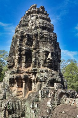 Angkor Wat Tapınağı Kamboçya antik dünya mirası unsesco. Yüksek kalite fotoğraf