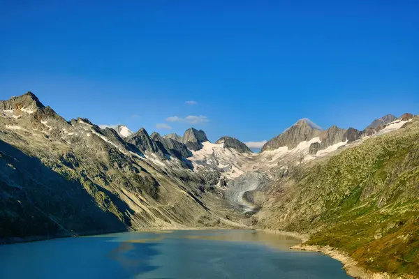 Alp panorama Grimsel Geçidi Swizerland Bckground Hafif Yazı. Yüksek kalite fotoğraf