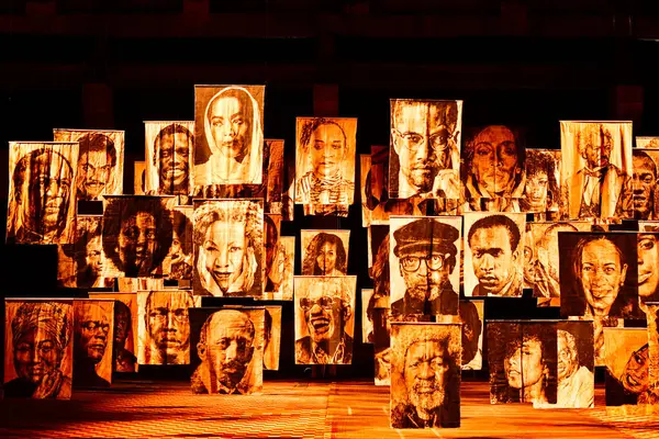 Dünya Mirası Voelklinger Huette Demir Fabrikası tarihi çelik fabrikası. Yüksek kalite fotoğraf