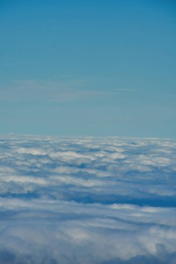 Bulutların üstünde Şili patagonisi turu. Yüksek kalite fotoğraf