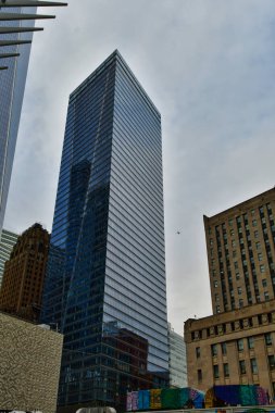 Mimari Sıfır Dünya Ticaret Merkezi New York Manhattan şehir merkezi. Yüksek kalite fotoğraf