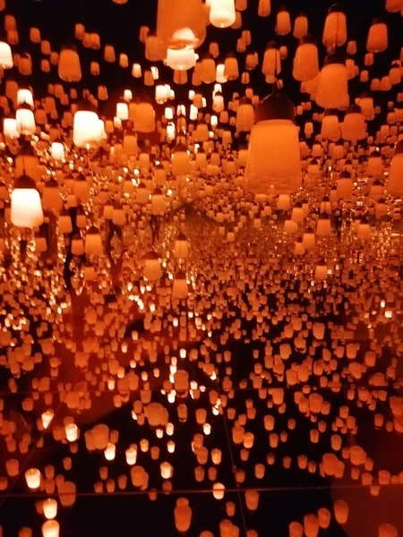 Bokeh ışıkları ile soyut arkaplan