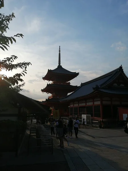 Tempio Giapponese Tradizionale Tokyo — Foto Stock