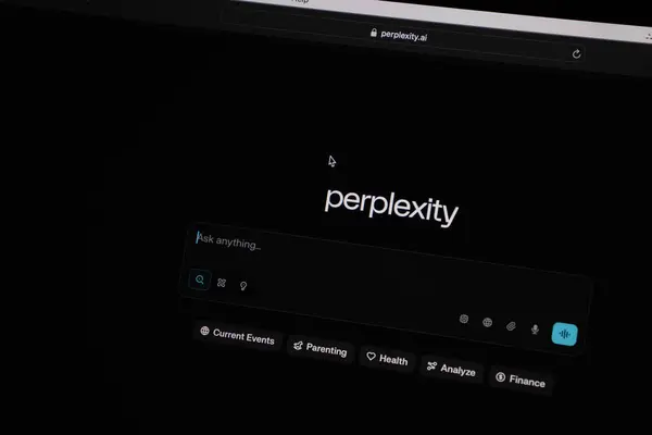 Karışıklık, peyzaj dizüstü bilgisayarda bir yapay zeka arama motoru