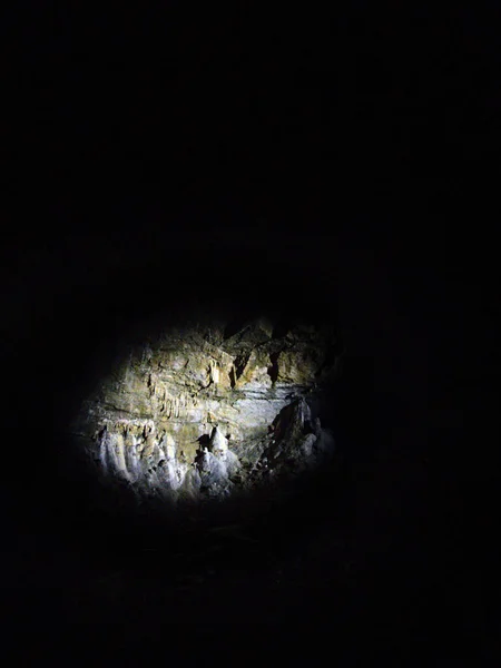 Etalans France 2022 Visit Gouffre Poudrey Underground Величине Франции Величине — стоковое фото