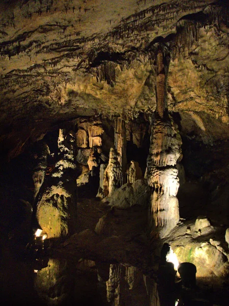 Roset Fluans Prancis 2022 Kunjungan Grotte Osselle Yang Megah Ditemukan — Stok Foto