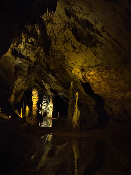 Roset Fluans Franța 2022 Vizita Magnificului Grotte Osselle Descoperit Secolul — Fotografie, imagine de stoc