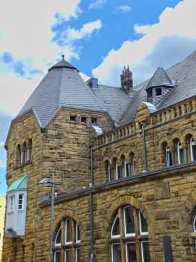 Aachen, Almanya - Temmuz 2022: Güzel şehir Aachen 'i ziyaret edin - Şarlman Şehri