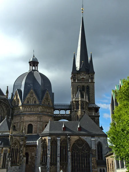 Aachen Německo Červenec 2022 Navštivte Krásné Město Aachen Město Karla — Stock fotografie