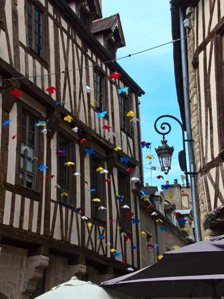 Dijon 2022 Augusztus Látogasson Dijon Gyönyörű Városába — Stock Fotó