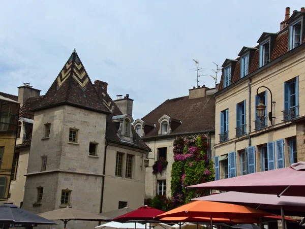 Dijon 2022 Augusztus Látogasson Dijon Gyönyörű Városába — Stock Fotó