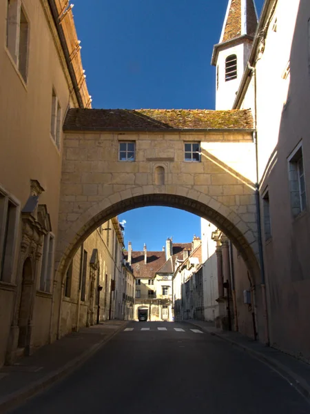 Dle August 2022 Visit Beautiful Town Dle Franche Comt Burgundy — Stock Photo, Image