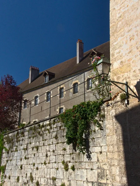 Dle Ağustos 2022 Franche Comt Burgundy Deki Güzel Dle Kasabasını — Stok fotoğraf