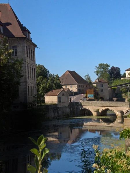 Dle Agosto 2022 Visita Hermosa Ciudad Dle Franche Comt Borgoña — Foto de Stock