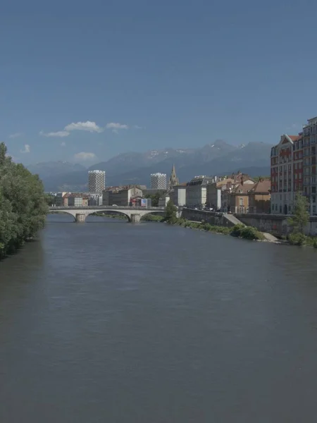 Grenoble França Junho 2022 Visite Bela Cidade Grenoble Meio Dos — Fotografia de Stock
