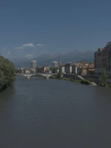 Grenoble Frankrike Juni 2022 Besøk Den Vakre Byen Grenoble Midt – stockfoto