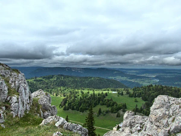 Suchet Schweiz Mai 2022 Wanderung Auf Den Berg Suchet 1587 — Stockfoto