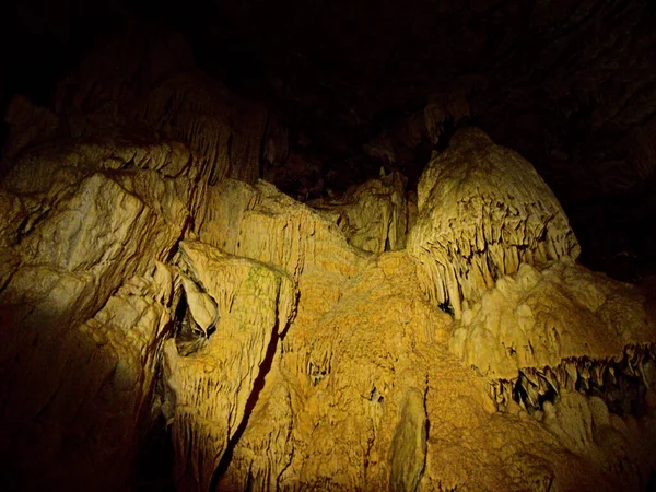 Vallorbe Suiza Mayo 2022 Visita Las Hermosas Cuevas Vallorbe Suiza — Foto de Stock