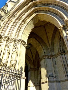 Lille, Eylül 2022: Flanders 'in başkenti Lille' in muhteşem cepheleri - Tarihi Anıt: Dini Anıt - Kilise