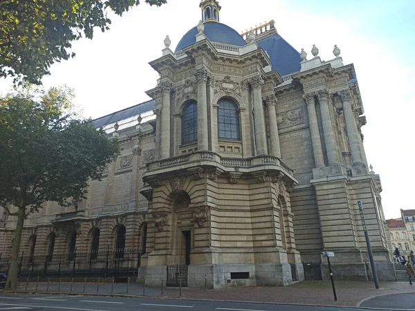 Lille Oktober 2022 Magnifika Fasader Byggnaderna Lille Huvudstad Flandern Historiska — Stockfoto