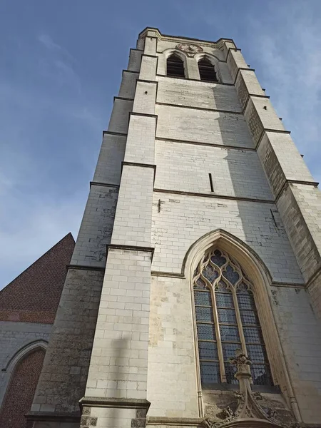 2022年9月リール フランダースの首都リールの建物の壮大なファサード 歴史的建造物 宗教的記念碑 — ストック写真