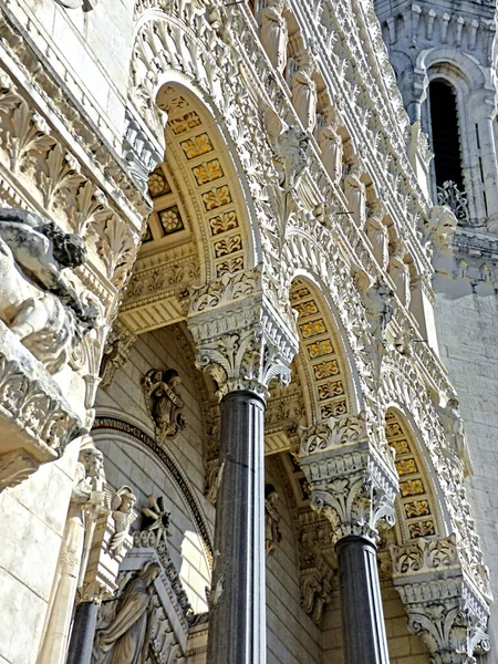 Lyon France Квітня 2022 Discovery Fourvire Basilica — стокове фото