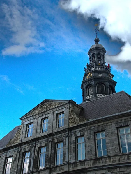 Maastricht Holandia Lipiec 2022 Odwiedź Piękne Miasto Maastricht Widok Zabytki — Zdjęcie stockowe