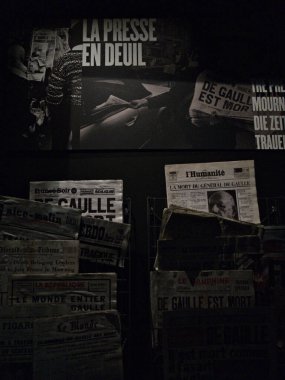 Colombey-les-Deux-eglises, Ağustos 2022 - General De Gaulle Anıtı 'nın ziyareti